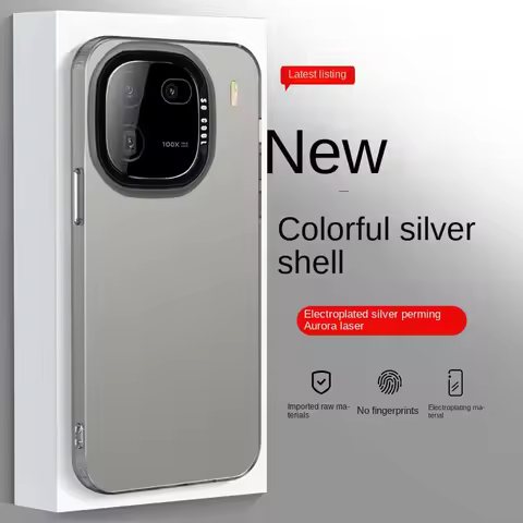 For Vivo iQOO 12 13 11 10 Pro z10 v50 Z9 Turbo neo 10 Cases Laser color Back Cover Phone Case Shockp