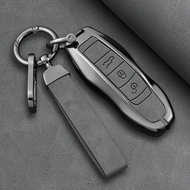 For Porsche Panamera Spyder Carrera Macan Boxster Cayman Cayenne 911 970 Car Key Case Cover Protecto