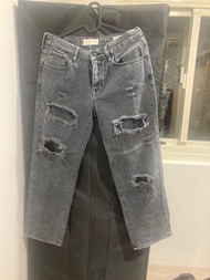 美國pacsun 深灰色牛仔褲