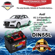 Münster Robust MF CMF DIN55 | DIN55L | 55559 (55AH) Car Battery Bateri Kereta Audi A1 1.4 Sportback 