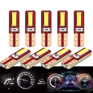 10PCS T5 Led Bulb W3W led W1.2W T5 LED super bright 7020 LED 2SMD Car dashboard Car Interior Light A