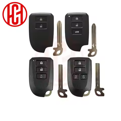2/3/4 Buttons Smart Remote Car Key Shell Case Housing Cover For Toyota Prote Hiace Spade Sinnea Yari