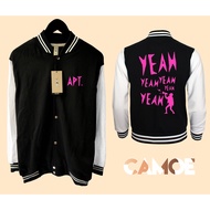 Bruno Mars APT Yeah Yeah Varsity Baseball Jacket