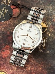 🌈🌈新返貨啦🌈🌈TUDOR 帝舵1926系列 M91650連原裝Tudor鋼帶🩶原裝白菱格紋面 41mm 自動機芯🩶淨錶👍🏼1738C（廣華街店）