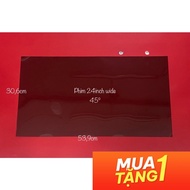 24inch WIDE Screen Film (Rectangular) for TVs, Cameras and Many Other Types Monitor 24 Inch