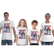 Baju Hari Jadi / Birthday Party T shirt Family / Set Family T shirt for Birthday