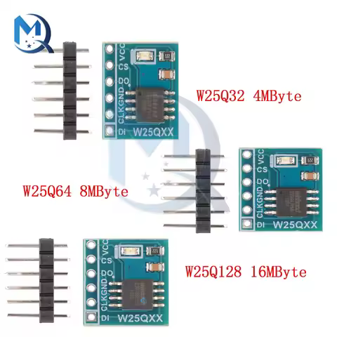 W25Q32 W25Q64 W25Q128 FLASH Flash Memory Module 4M-16MByte Large Capacity SPI interface BV FV STM32