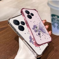 Casing Realme C53 C51 note 50 C61 C63 Narzo N63 phone case Silicone Four corner protection CHD