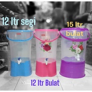 Plastic WATER DISPENSER + LARGE MPW FAUCET (10 lTR), PACIFIC (12 lTR), MPW DISPENSER (15 lTR) AND SM