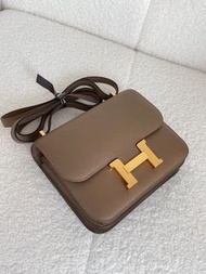 Hermes🤎Mini C D0威爾馬犬色金Evercolour  Stamp D(2019) 99新有單有膜💖✨