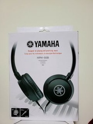 ●全新●原廠公司貨● YAMAHA  HPH-50B 全罩式耳機，電鋼琴、電子鼓、電子琴皆適用(原廠公司貨)