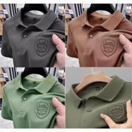 Polo Shirt Men's Short Sleeve T-shirt Beautiful Soft Fabric Embroidered Fashion Logo WIN 66