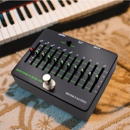 MOSKYAUDIOEqualizer Pedal BOOSTER & 10 Band Equalizer Pedal Guitar Pedal Effect Pedal Effect Pedal F