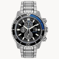CITIZEN ECO-DRIVE CA0719-53E PROMASTER CHRONOGRAPH STAINLESS STEEL STRAP MEN'S WATCH