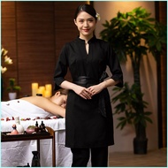 Hot seller Beautician Work Uniforms For Women Massage Parlors Hydrotherapy And Wellness Club Techni