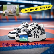 MLB Chunky Liner Classic Trendy Lightweight Thick-Soled Heightening Student Men Women Sports Sneaker