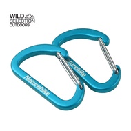 คาราไบเนอร์ D-mini carabiner 4cm (2 Pack) NH15A004-H