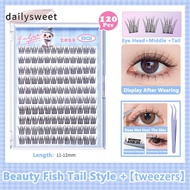【Free Tweezer】BQI Eyelashes Super Sticky False Eyelashes Glue-free False Eyelashes Self-adhesive Eye