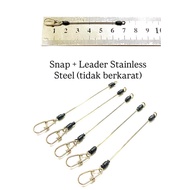 Fishing Pin Snap Fishing Pin Snap Wire Leader Stainless Steel