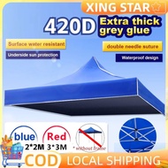 Folding Retractable Tent Waterproof 2*2/3*3m for Camping Outdoor Sun Shelter Canopy Gazebo Tent