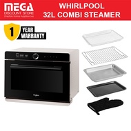 WHIRLPOOL CS2322M 32L COMBI STEAM OVEN | Milkshake Colour