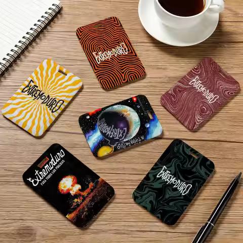 Band E-Extremoduro Neck Strap Lanyard Card Holder ID Bus Card Cover Badge Holder Pass Hang Rope Lari