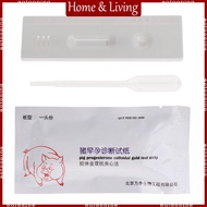 AOTO Pig Pregnancy Test Kit Pregnancy Test Strip Piglets Diagnostic Pregnant Detection Tester Set Home Test Kit for Pet