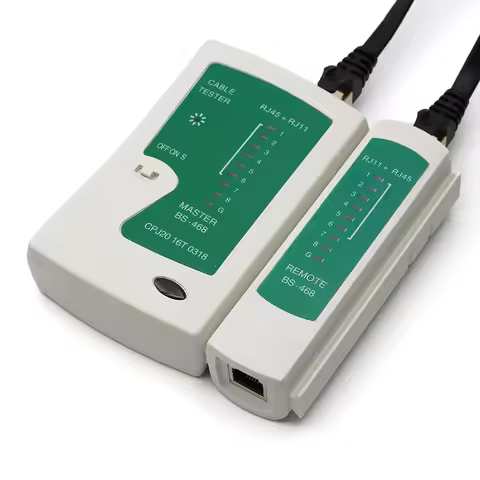 Network tester tool wire RJ11 rj12 RJ45 8p 6p line telephone rg45 ethernet cable main remote serial