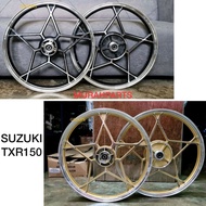 (1.6 x 18) SUZUKI TXR150 PANTHER GAMA TXR SPORT RIM BINTANG STAR SIAP BEARING BUSH FRONT 1.6*18 REAR