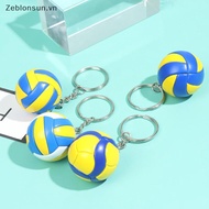 # HB # Volleyball Keychain PVC Volleyball keychain bag car keychain Key Ring .