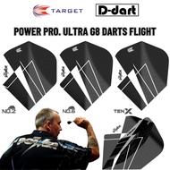 TARGET DARTS FLIGHT- POWER PRO. ULTRA PHIL TAYLOR G8 Dart Flights 3Pcs/Pack