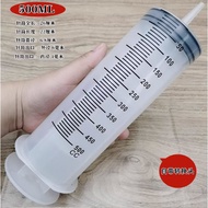 500/300/200/100/60ml Syringe Plastic Measuring Injection Syringe Picagari Luer Slip Laboratory Syrin