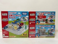 Tomica Tomy 7-11 便利店、Nippon rent a car 租車店、立體停車場