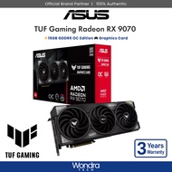 ASUS TUF Gaming Radeon RX 9070 | 16GB GDDR6 | OC Edition | Graphics Card (TUF-RX9070-O16G-GAMING)