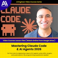 AI LLM Video Course - Mastering Claude Code & AI Agents 2026 | Ai Engineer 2026 | Learn AI Agents | 
