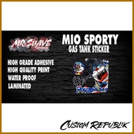 Mio Sporty Gas Tank Sticker (Doraemon)