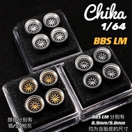 Chika BBS LM/LMR/FiR/RS/Super RS Series Model Car Wheels Custom (in stock)