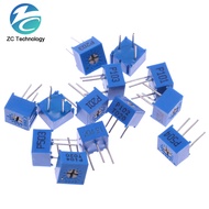 13pcs potentiometer 3362P kit Variable Resistor 100R -1M 200R 500R 1k 2k 5K 10K 20K 50K 100K trimmin