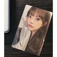 lesserafim Chihong Encai spaghetti wvs Sign Card Eunchae Photocard