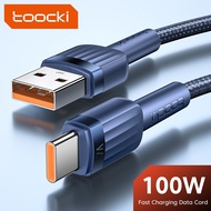 สายชาร์จเร็ว7A toocki ชนิด C สำหรับ realme Huawei สายชาร์จ P30 USB C สายชาร์จโทรศัพท์มือถือสายข้อมูลสำหรับ Samsung OnePlus PocoF3