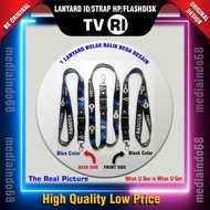 KY618 TVRI Lanyard Strap ID HP Flashdisk Printing Digital Paket Lengka