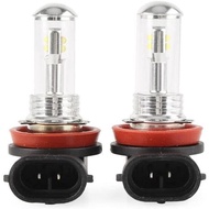Fit for vehicles using H8/H11 base types 12-24V TOTMOX Pair of 12-24V H8/H11 Fog Light Bulbs