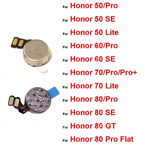 For Honor 50 60 70 80 Pro Lite SE 70 Pro+ Plus 80 GT For Honor 80 Pro Flat Motor Vibrator Flex Cable
