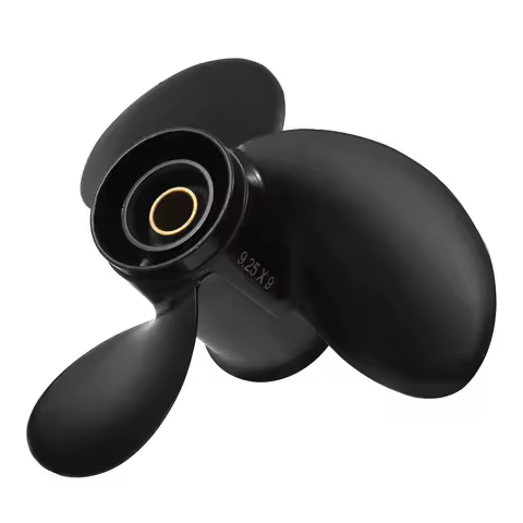 3BAB645180 / 362B641010 48-897750A11 Outboard Propeller For Tohatsu-Mercury 9.9-18HP Aluminum 9 1/4 