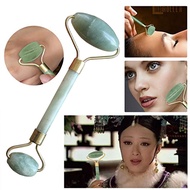 【HW】Natural Jape Guasha Facial Beauty Massage Tool Jade Roller Face Thin Massager