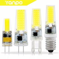 Dimmable G4 G9 E14 COB LED Bulb 6W 9W 220V Lighting Lamp Replacement Mini Halogen Lamp For Home