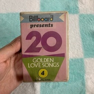 Billboard Cassette 20 golden love songs 80s