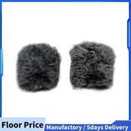 Fur Windscreen for Zoom H5 STUDIO Mic Cover- Artificial Furry Windshield Outdoor Recording Accessory