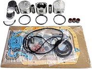 Overhaul Rebuild Kit Compatible for ISUZU 3KC1 Engine Hitachi EX12 EX15 EX20 Sumitomo S85UX S100F2 p
