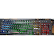 HL [Liquidation] EDRA EK506 Black mechanical keyboard - LED Rainbow